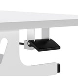Levede Mobile Standing Desk Adjustable Height Table DH1075-WH-AU