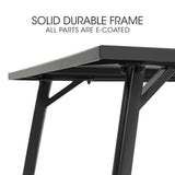 FORTIA 150x90cm Outdoor Dining Table, Rectangular, Furniture for Outside with E-coating V219-OTDTBLFOS1MA
