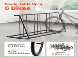 Bike Rack, Fits Tire Width 3 Inch/76.2 mm, Carbon Steel Double-Sided Grid Bike Rack Stand, V952-JYZXCTFJHSHJKX23S001V0