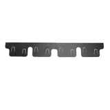 2 Pairs Stove Counter Gap Covers Black Color 35x10CM Adjustable Stove Gap Guard for Kitchen V1294-YM0901-3118240253711