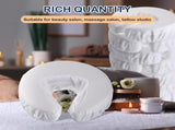 12 Pcs Face Cradle for Massage Head Rest Microfiber Reusable Soft Thicker Massage Table Face V1258-DP02-C-3183
