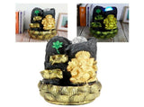 Desktop Water Fountain Ganesha Elephant Statue Buddha Decoration Home Ornament with Light Ball Decor V1294-YM0901-3111200175612