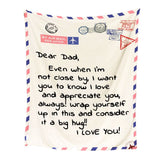 Mother's Day Father's Day Letter Printed Throw Blanket Gifts Soft Flannel Blanket for Bed Couch V1294-YM0523-10343288