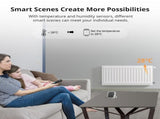 Thermostatic Radiator Valve, Smart Thermostatic Radiator supports App remote control and timing,3.0 V1192-AZ-W-17070