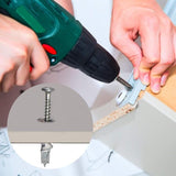 100 pcs Zinc Alloy Expansion Screw Set Combination 50 pcs Screws And 50 pcs Anchors - Metal V1188-MS-227-2788