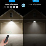 3000LM Black Solar Sensor LED Light with Dual Head for Outdoor Use V178-59180
