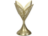 Aura Leaves Taper Candleholder 15x40cm V637-78720CDL