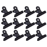 SWETRACE Coating Note Clips Rectangular Document Holding 15Pcs 2In 5*4.7cm Black V1189-LWWAL-20260327-03304