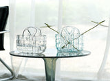 Glass Vase Transparent Hand Basket Living Room Flower Arrangement Creative Bag Fish Tank V1294-YM0521-230531MQ05-5