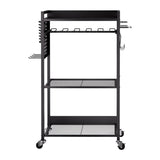 VEVOR 4-tier Tool Organizer Cart, 150 lbs Load Capacity, Floor Stand Rolling Drill Holder and V952-DDGJSNCBDPC4IWEAQV0