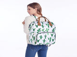 Diaper Bag Backpack, Waterproof Baby Care Bag, Women Travel Baby Nappy Changing Bag V1192-AZ-W-9919