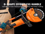 Electric Concrete Saw, 9 in, 2000 W 15 A Motor Circular Saw Cutter with 3.5 in Cutting Depth, V952-D1800W9IN35INLPBQV3