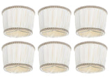6Pcs Fabric Lampshade Modern Chandelier Table Lamp Cover for E14 Screw Home Accessory V1294-YM0901-3119210045811