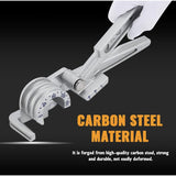 3 In 1 Manual Tube Bender 1/4'' 5/16'' 3/8'' 0-180&deg Bending Tools For Copper, Brass, Aluminum And V1188-MS-227-0464