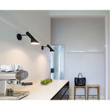 Modern Wall Light with Switch Adjustable E27 Reading Lamp Black V1189-WXF-521-0027