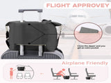 Travel Bag - Women's Travel Bag - Sports & Fitness Bag - Yoga Bag - Sports Bag - Carry-On Luggage V1265-260-BLACK1