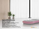 Social Hike Vibration Plate Exercise Platform - Vibrating Workout Machine Pink V238-SUPDZ-48198953222