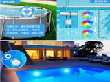 LED swimming pool light, supports APP control, 10W, 150mm diameter, 108 LED beads, dimmable V1188-MS-205-09