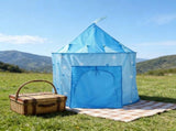 Kids Play Tent Foldable 2-3 Person 41.3x53.1in for Indoor Outdoor Party, Pink V1370-AZ4-09032