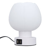 Table Lamp Touch Control 3 Brightness Levels 3000K Warm Light E26 Bulb Holder with Dual USB Ports V1294-YM0901-3119240097511