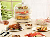 Dust Proof Food Storage Box Multi Functional Sealed Food Storage Container for Summer 3 Layers V1294-YM0706-3118230265112