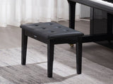 Piano Bench, 22" x 13.78" x 19", Keyboard Piano Chair with High-Density Padded Cushion, Storage V952-DCWXGQZDSMDR9NUMIV0