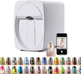 Nail Printer Nail Art Printer Machine Kit-Impresora De UAs Pro,3D Fingernail Printer Machine for V1107-109-74393-WHT-NAILARTMACHINE
