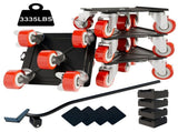 Small Furniture-Dolly-Furniture-Movers with-5-Wheels, Furniture Sliders Lifters Tool Set for Moving V1107-145-73974-BLA-S