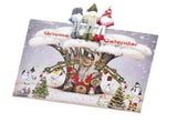2024 Holiday Advent Calendar Dwarf Theme Countdown Calendar Ornament for Xmas Celebration Desk V1294-YM0901-3115240097511