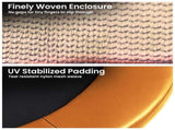 Kahuna 16ft Replacement Trampoline Safety Pad Cover and Safety Net Set KAH-PDNET-16