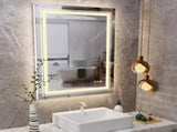 Interior Ave - 60 x 80cm Rectangle Frameless LED Bathroom Mirror V355-IA-RWM-8060