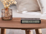 Lexon Flip Classic Reversible Alarm Clock - Grey V398-LD-LR157G3