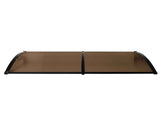 Mountview Window Door Awning Outdoor 1M X 2.4M Brown 1x2.4M OD1006-1X2.4-BK_NZ
