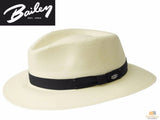 BAILEY Spencer Lite Straw Hat Summer Sun MADE IN USA Trilby Fedora in Natural - L V563-BAILEY-63200-NATURAL-L