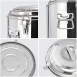 SOGA 22L Stainless Steel Insulated Stock Pot Hot & Cold Beverage Container INSULATEDPOT3202