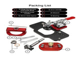 Original 35mm Concealed Hinge Jig Woodworking Dowel Cabinet Jig Woodworking Hole Drilling Guide V1192-AZ-W-10679