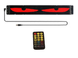 DIY Eyes Light Windshield with Remote and APP Control BT Connect Programmable Colorful Led Eyes V1294-YM0901-3115250018512