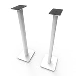 Kanto SP32PLW 32" Tall Bookshelf Speaker Floor Stands - Pair, White V398-KO-SP32PLW