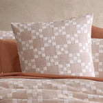 Platinum Collection Indi Stone Cotton Jacquard Quilt Cover Set Super King V442-LED-QUILTCS-INDI-STONE-SK