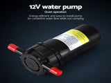 Devanti Portable Gas Water Heater LPG-powered System Black With Pump GWH-A-LPG-4DZ-BK-PUMP