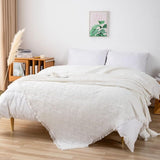 Multifunction Sofa Towel Bed Cover Large Size Sofa Cover 3 Seater 180X230Cm White V1188-MS-227-0666