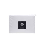 Accessorize White Piped Hotel Deluxe Cotton Sheet Set King V442-HIN-SHEETS-HOTELPIPED-WHITE-KI