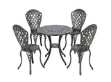 Remy Aluminium 5 Piece Setting V231-CAS-080-5 BLACK