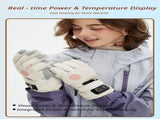 USB Heated Gloves for Outdoor Black V1221-USB-HEATED-GLOVES-FOR-OUTDOOR-BLACK