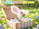 Easter Tree Topper Bunny Ears, Plh Metal Rabbit Ornament, Cute Bendable Spring Holiday Tree V1258-DP02-F-431