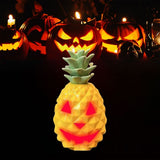 Mercury Glass Pineapple Lamp, Pineapple Decorations Lights Battery Operated LED Night Light, Glass V1369-AZ3-W-22127