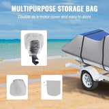 Jet Ski Cover 320-342 cm Trailerable Waterproof PWC Cover, Heavy-duty 600D Marine Grade PU Oxford V952-MTTZ600D1261S5O7FV0