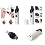 Pet Nail Grinder Dog Cat Electric Trimmer Rechargeable Clipper Claw Filer N8 V238-SUPDZ-33161983164496