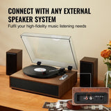 Bluetooth Vinyl Record Player 3-Speed Belt Driven Turntable 10W Speakers V952-LSJ22S000000P01V0V3