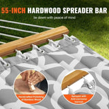 Double Quilted Fabric, 12 FT Double with Hardwood Spreader Bars, 2 Person Quilted V952-HFDCHBSXHWBD33J0JV0